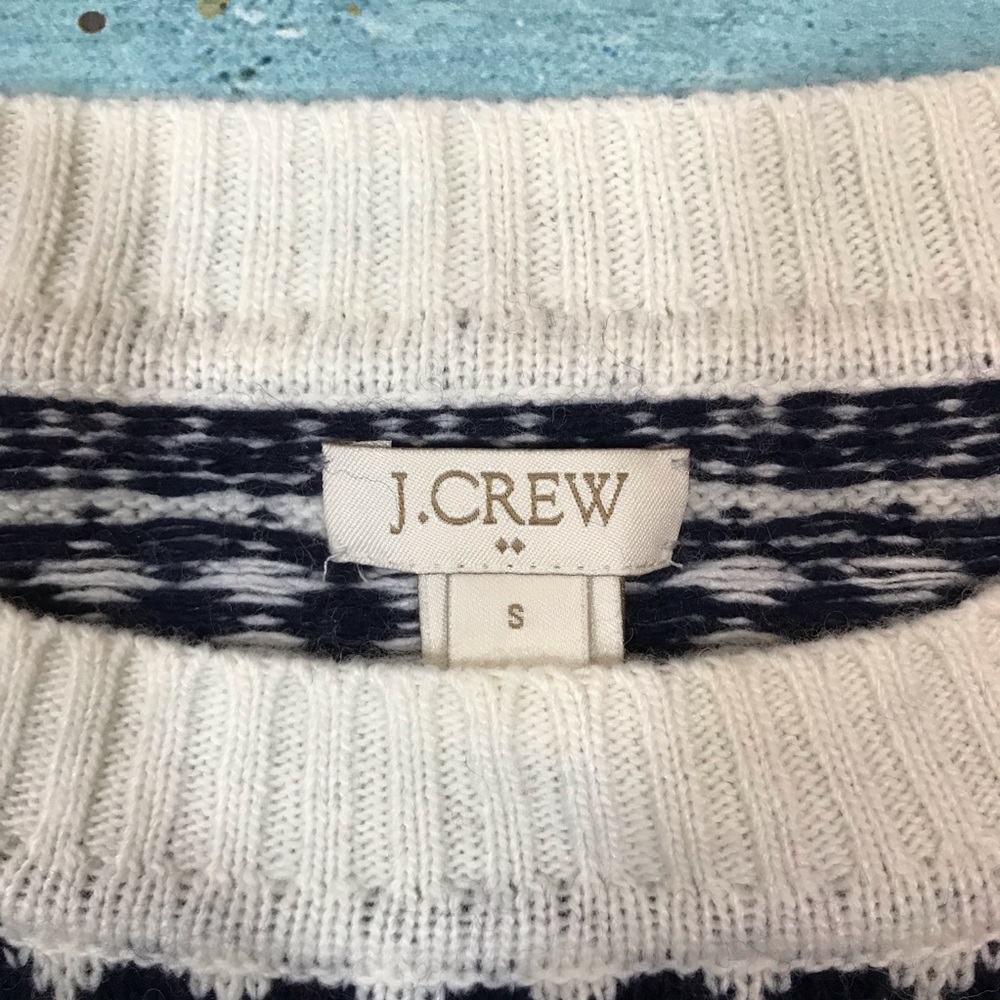 🍀🌸 J.Crew Factory Stripes sweater 🌸🍀 - Picture 2 of 13